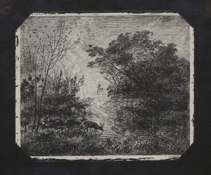 Het Hert, 1862 door Charles Francois Daubigny