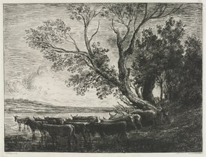 De Voorde door Charles Francois Daubigny
