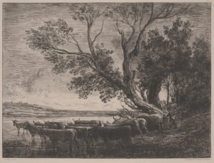 De Voorde door Charles Francois Daubigny