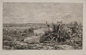 De druivenoogst, 1865