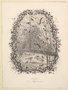 De Musvolière, 1843 door Charles Francois Daubigny