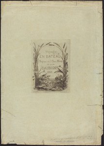 Omslag voor "Voyage en bateau"