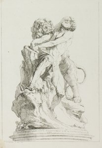 Milo van Croton door Charles Francois Hutin