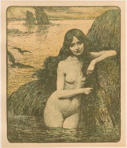 Sirene door Charles Francois Prosper Guerin