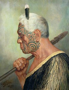 Een Maori Krijger