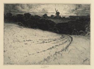 Ochtend, Canonicut Eiland door Charles Frederick William Mielatz
