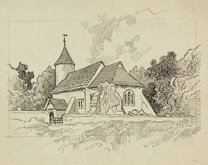 Onbekende Kerk, 1892-1933 door Charles George Harper