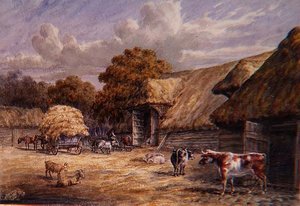 De boerderij van de heer Harrison