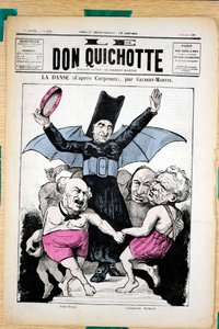 Omslag van Le Don Quixote, nummer 294, Satirisch in Kleuren