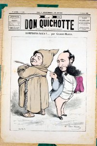 Omslag van Le Don Quixote, nummer 330, Satirisch in Kleuren
