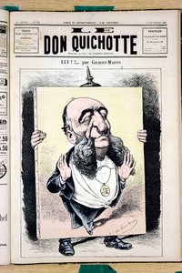 Omslag van Le Don Quixote, nummer 702, Satirisch in kleuren