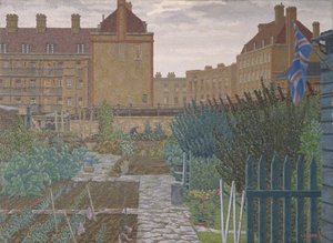 Bethnal Green Volkstuin door Charles Ginner