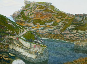 Boscastle Haven door Charles Ginner