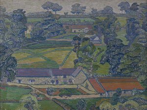 Landschap met Boerderijen
