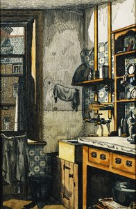 De Hoek van de Keuken door Charles Ginner