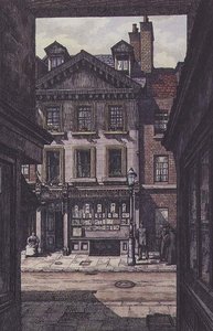 De Poëzieboekwinkel door Charles Ginner