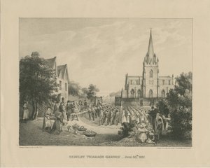 Sedgley - Pastorie Tuin door Charles Girdlestone