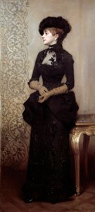 De Parijzenaar door Charles Giron (1850-1914) 1883 (schilderij)