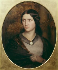 Portret van Madame Arsène Houssaye door Charles Gleyre