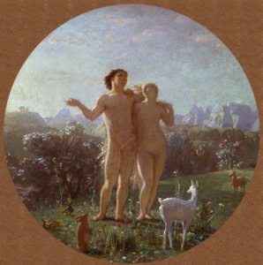 Het aards paradijs door Charles Gleyre