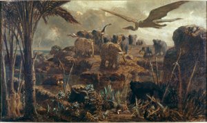 De olifanten door Charles Gleyre