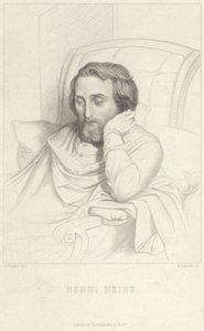 Portret van Henri Heine