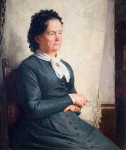 Portret van de moeder van de kunstenaar, 1885