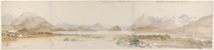 Lago Fucino door Charles Gore