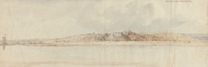 Uitzicht op Arundel door Charles Gore