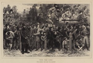 Hier komen ze!, de Derby, 1871, Op de Baan