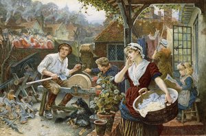 De Deserteur, 1884 door Charles Gregory