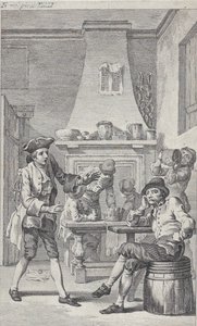 Frontispice voor Tobias Smollett