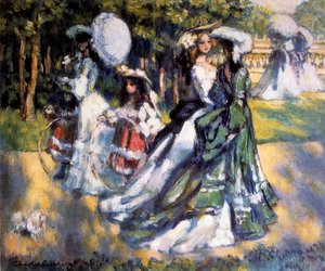 Promenade, ca. 1911 door Charles Guerin
