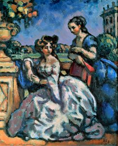 Het terras, 1909