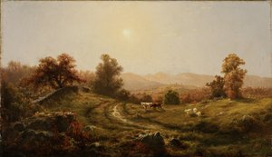 Landschap, 1859 door Charles H. Moore