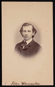 Portret van John Wanamaker