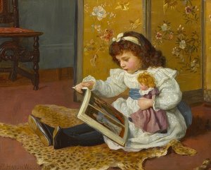 Sprookjesuur. 1893 door Charles Haigh Wood