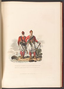 ‘Buitenlandse korpsen in Britse dienst. Soldaten van het Griekse Lichte Infanterie Regiment’ door Charles Hamilton (after) Smith