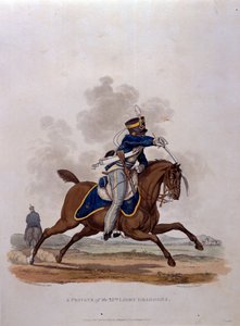 Een soldaat van de 13e Light Dragoons, uit 