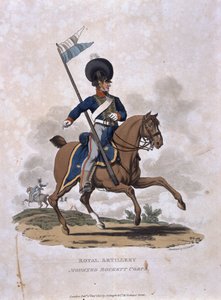 Royal Artillery Mounted Rockett Corps, uit 