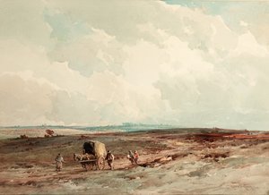 Op het Ashdown Forest Reserve, 1925 door Charles Harrington