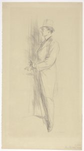 Max Beerbohm door Charles Haslewood Shannon