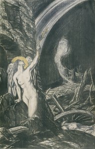 De Wedergeboorte van de Kunsten, 1917 door Charles Haslewood Shannon
