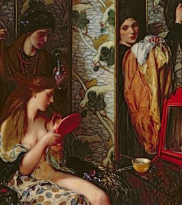 De Toilet, 1912 door Charles Haslewood Shannon