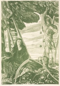 Herfst door Charles Hasslewood Shannon