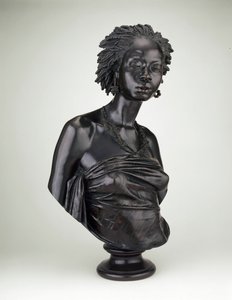 Buste van een Afrikaanse vrouw, 1851 door Charles Henri Joseph Cordier