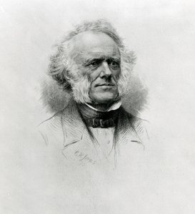 Sir Charles Lyell, 1875 door Charles Henry Jeens