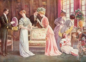 Paaseieren in de stad, 1908