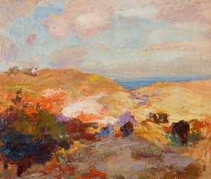 Landschap door Charles Hodge Mackie