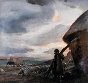 Het Avonduur, c.1905 door Charles Hodge Mackie
